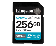 Kingston 256GB SDXC Canvas Go! Plus Gen4 200MB/s C10 UHS-I U3 V30 - 1333700 - zdjęcie 2